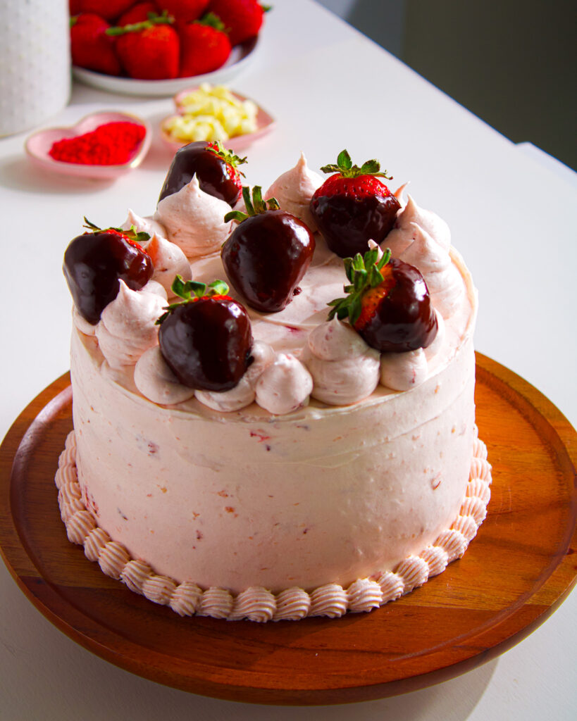 Chocolate Strawberry Cake