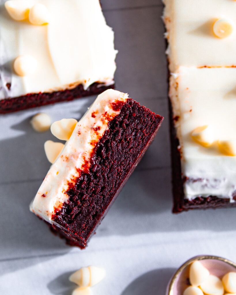 red velvet brownies