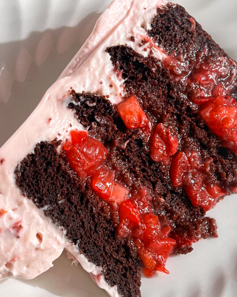 Chocolate Strawberry Cake