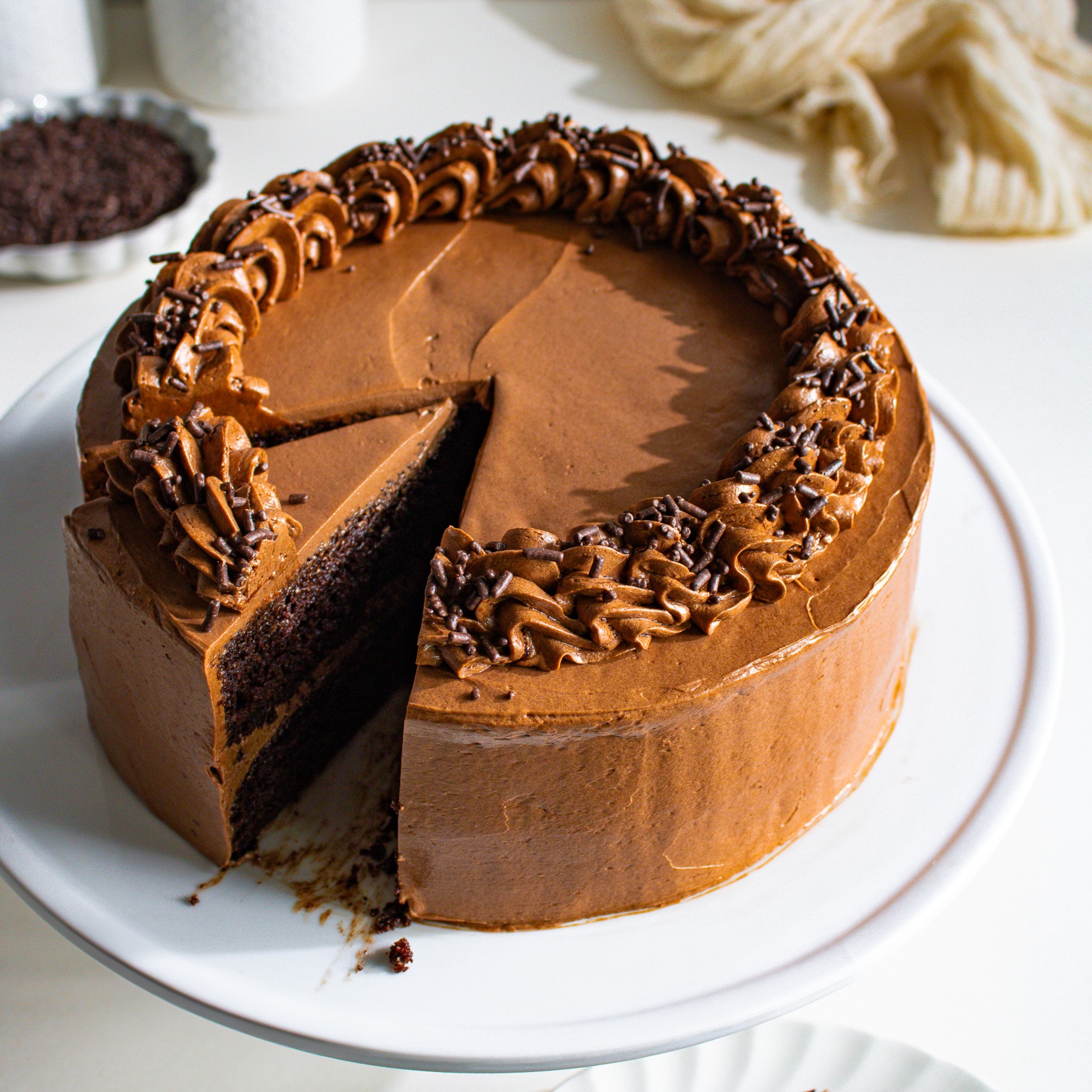 soft vegan chocolate cake no eggs