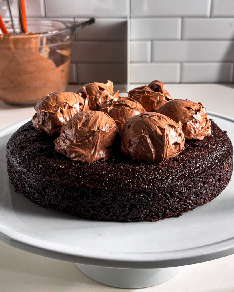 vegan chocolate cake without eggs