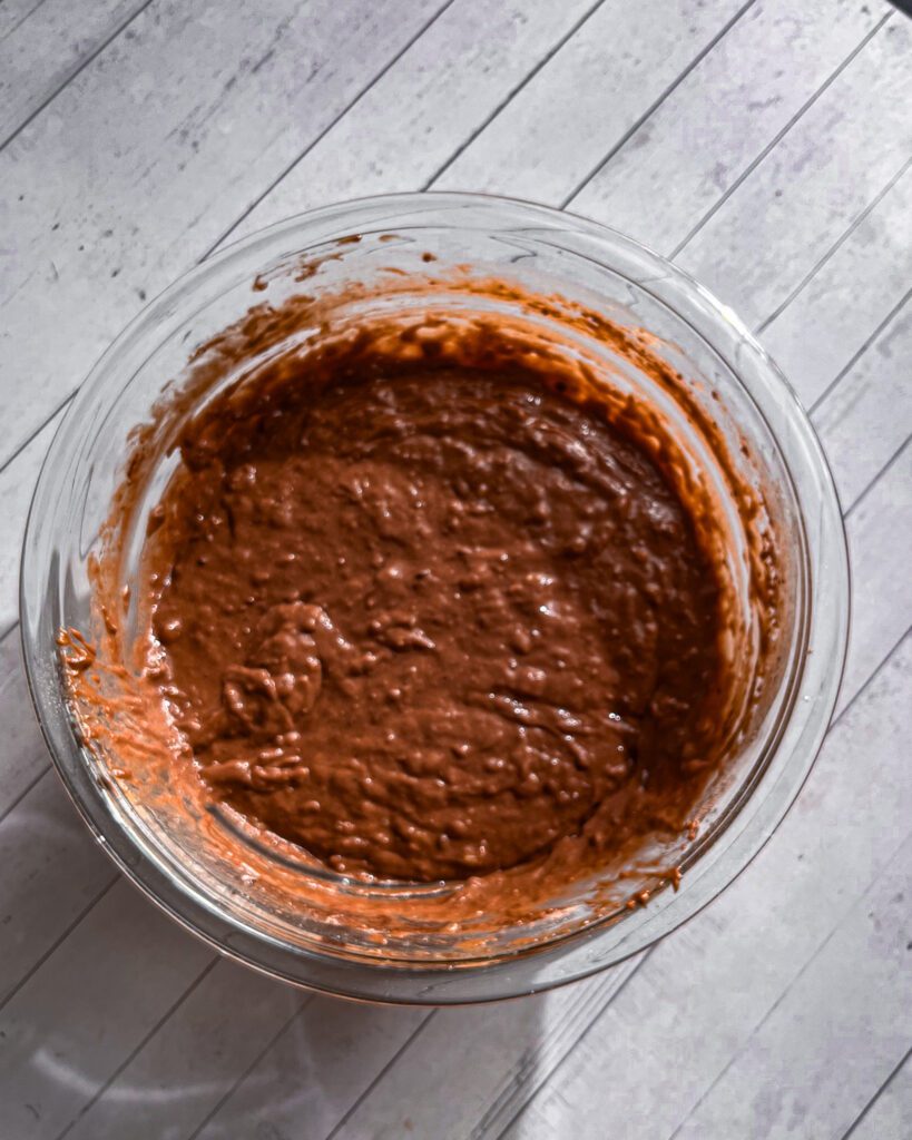 Eggless Chocolate Banana Bread step by step recipe