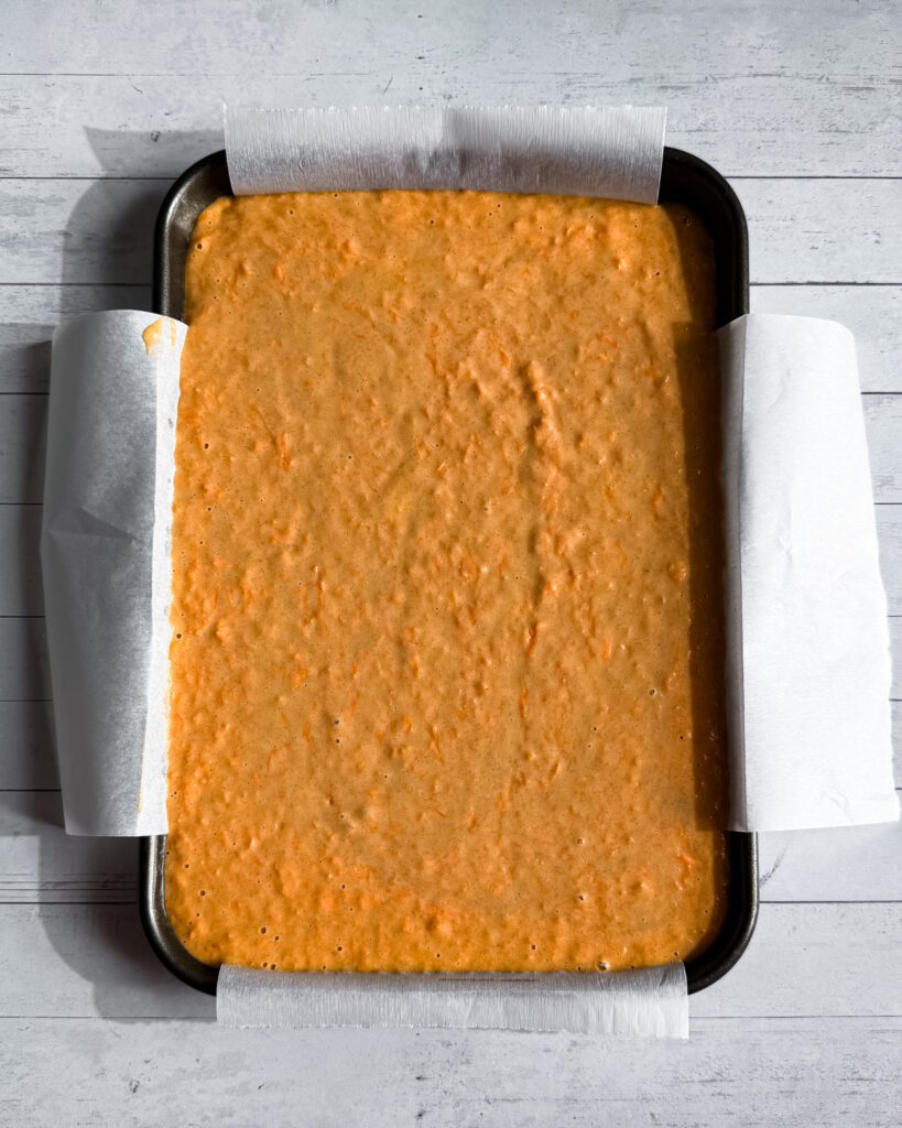 thick carrot cake batter consistency