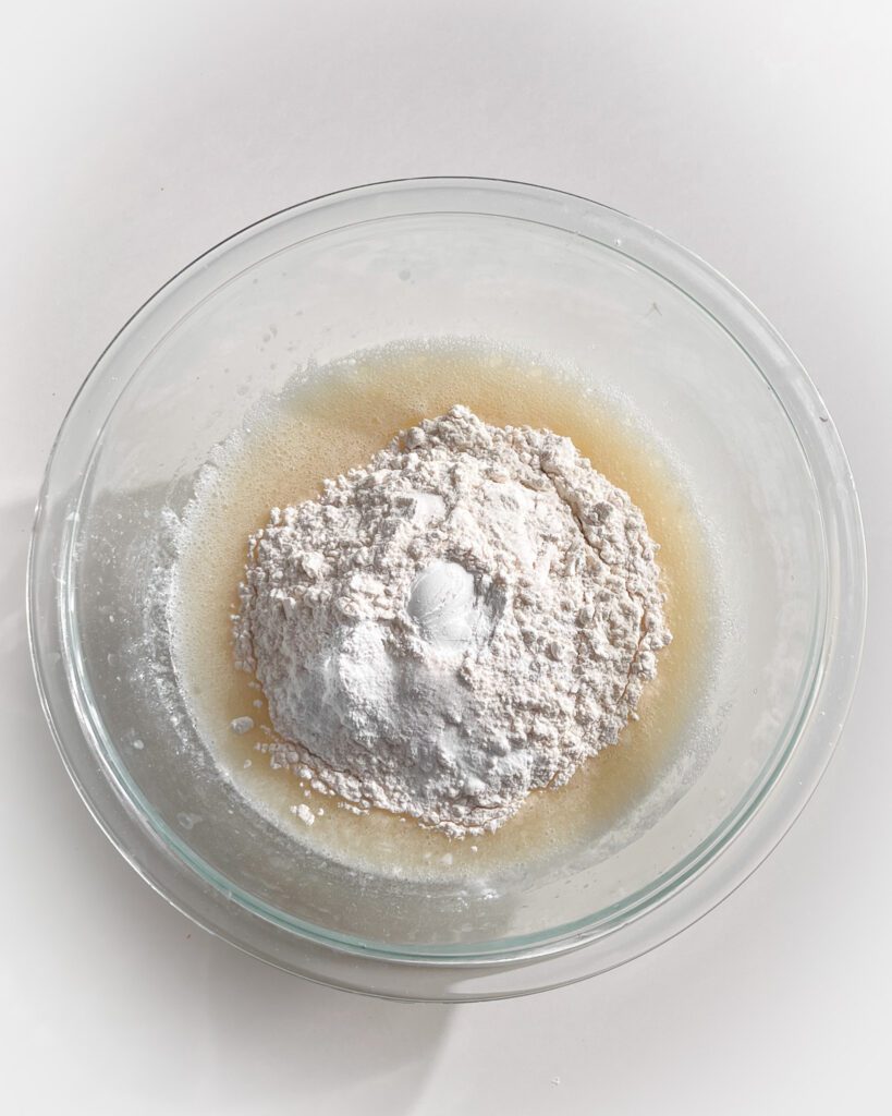 Blueberry cake step3