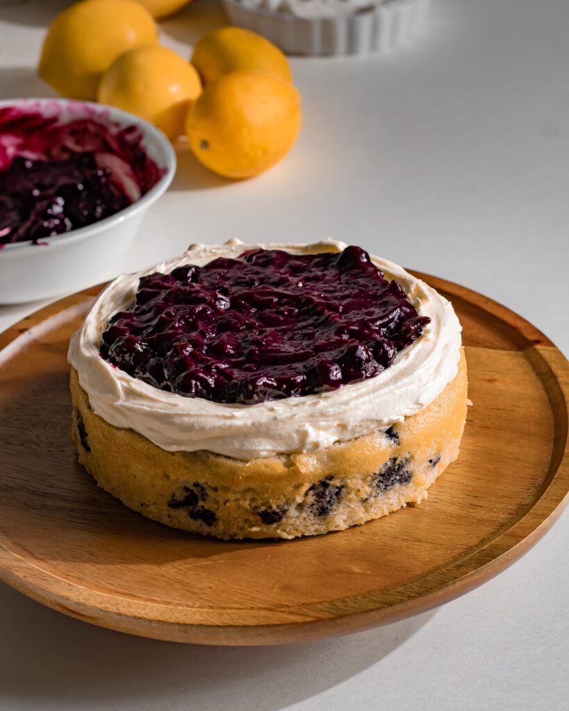 Blueberry cake step7 jpg