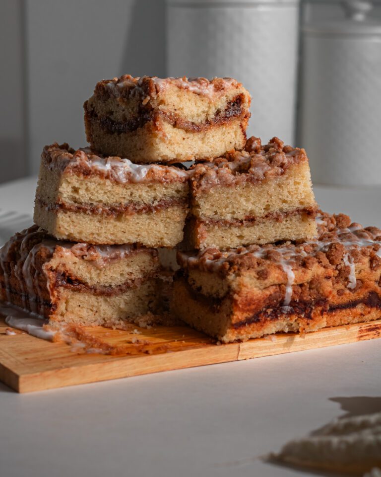 Bakery-style cinnamon crumb coffee cake